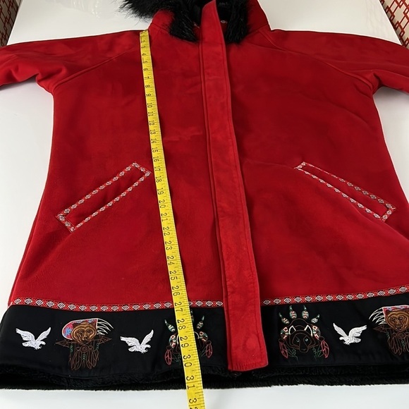 Red Bear & Wolf Ameri Mode Alaskan Red Company coat - Picture 11 of 16